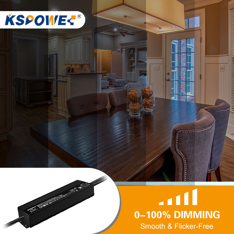 Ultra Slim 0-10v LED Dimmer TV Backlight 24v 200W For LED Ceiling Fan And Strip IP67 Rate