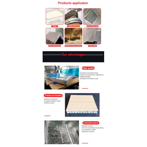 External Wall Cladding Aluminum Honeycomb Sandwich Panel with Anti-Static Performance