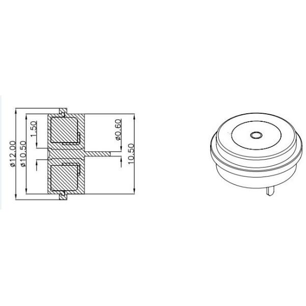 IP68 Waterproof Magnetic Connector 12V 3A Magnetic Power Cable Connector For Medical Equipment