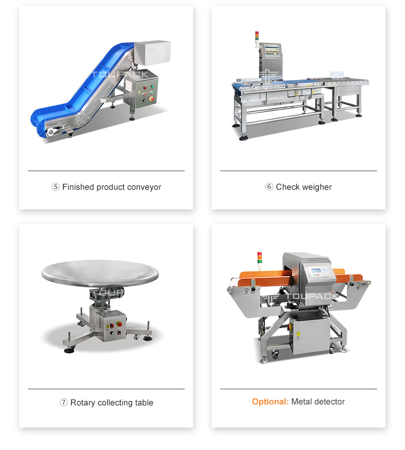 Automatic Corn Flakes Packaging Machine 220V 30-60BPM