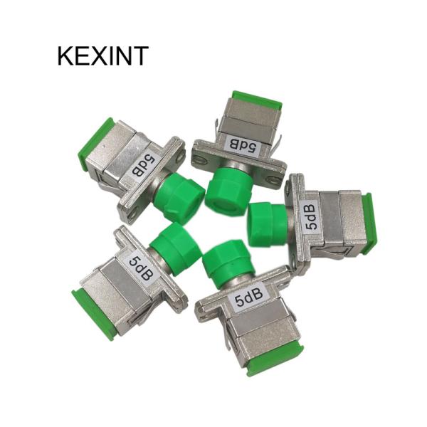 SC FC Fixed Optical Attenuator Low PDL FTTX Network Telecommunciation