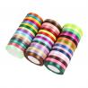 Wholesale Silkscreen print logo tapes for shoes clothes bags 5mm polyester silk satin gift ribbon for sale