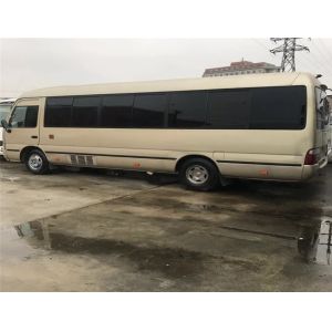 China Used 30 Seats 4x2 Mini Toyota Coaster Bus for sale/Japan Used toyota 30 seats coaster bus/passenger bus with good condit on sale