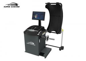 Buy cheap Car Wheel Balancing Machine 200RPM With LCD Display / Laser Detection product