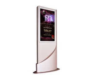 Metal Free Standing Ipad Kiosk With Multi Points Capacity Touch Screen