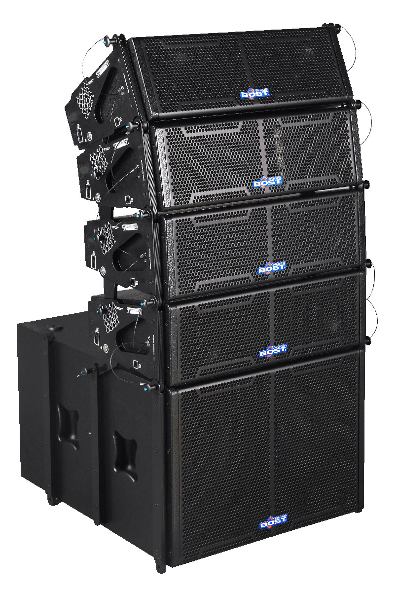 double 6 inch pro line array speaker system LA206
