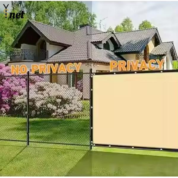 Heavy Duty Balcony Privacy Mesh UV Resistant Balcony Screen Cover Anti Dust