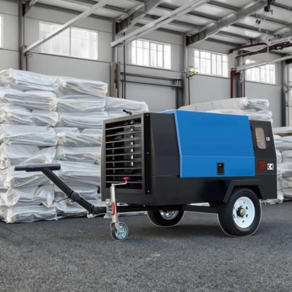 Diesel Engine 21bar Screw Diesel Air Compressor Air Compressor Diesel Portable Mining Air Compressor