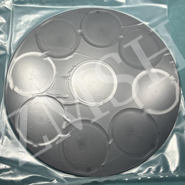 SiC Silicon Carbide Ceramic Trays Plate Wafer Holder ICP Etching Process For Epitaxial Growth Processing