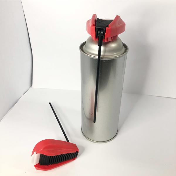 OEM Size 35.13mm Aerosol Spray Nozzle Head With Foldable Tube