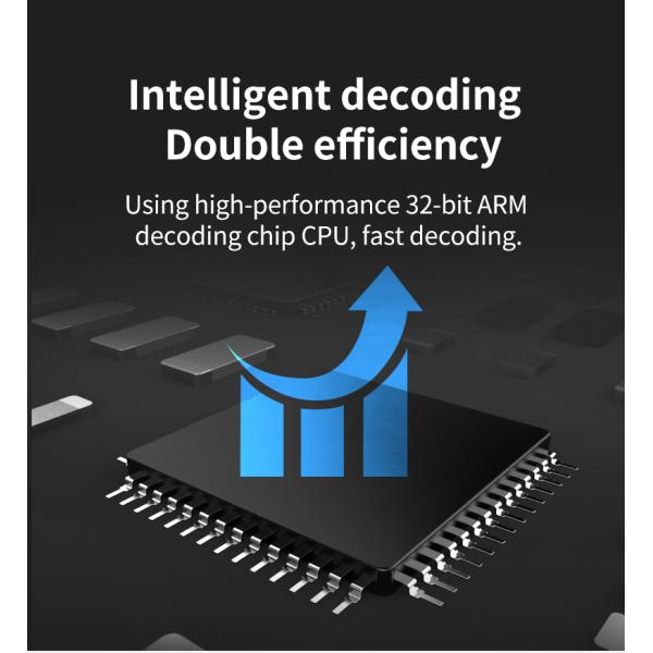 Supermarket Handheld USB Barcode Scanner CCD Linear Image Screen Code Reader