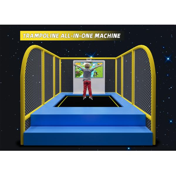Trampoline Park Interactive Game System with 6 Games and 100-240V