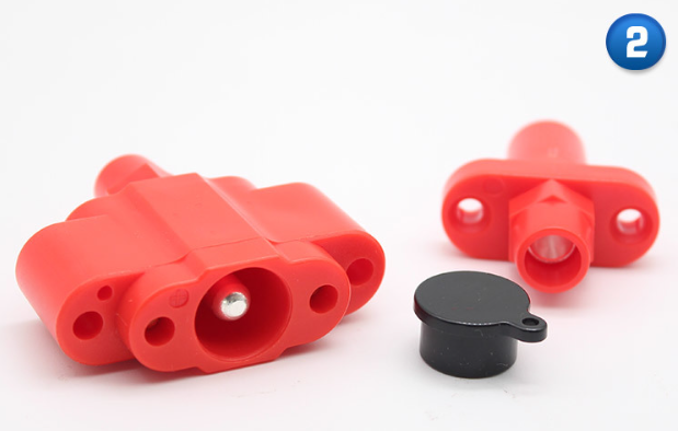 Jbocnt Group 100A ESS Connector , Battery Pack Connector For Energy Storage System