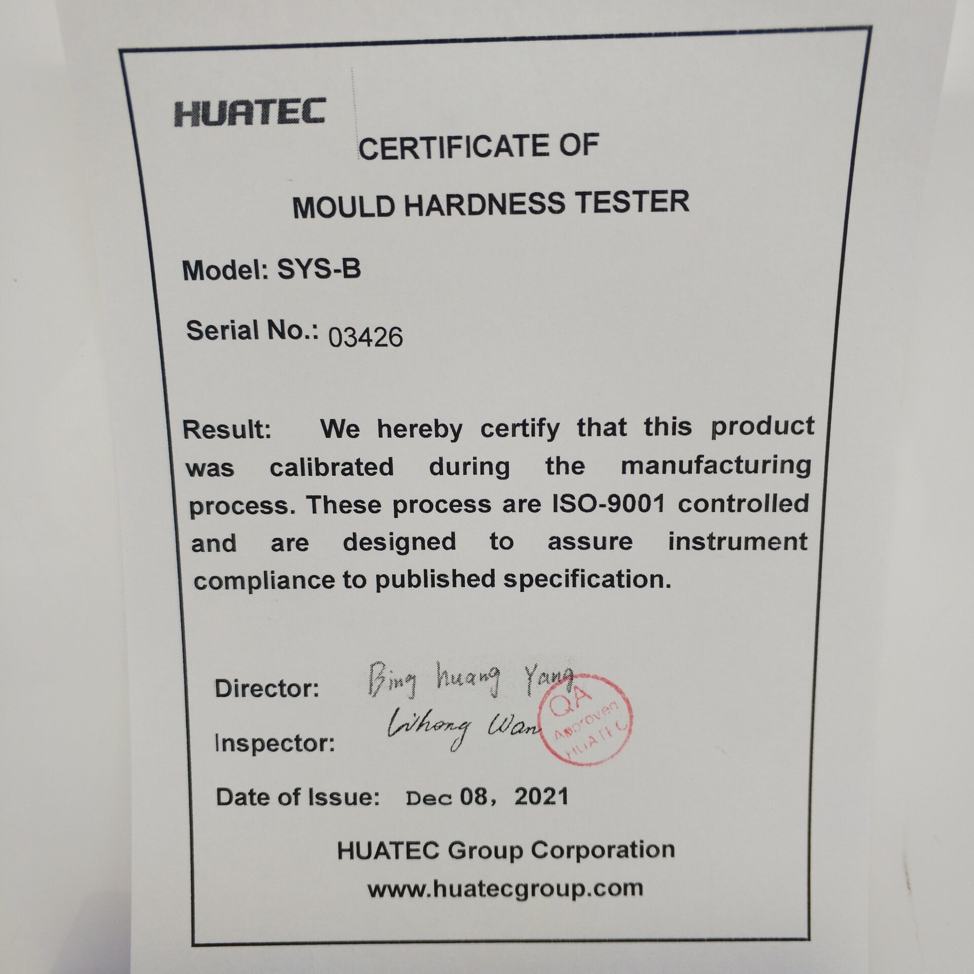 Green Sand Surface Mould Hardness Tester Sand Surface Hardness