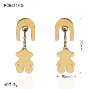 Buy cheap Handmade Gold Plated Stainless Steel Earrings For Ladies Ear Pendants product