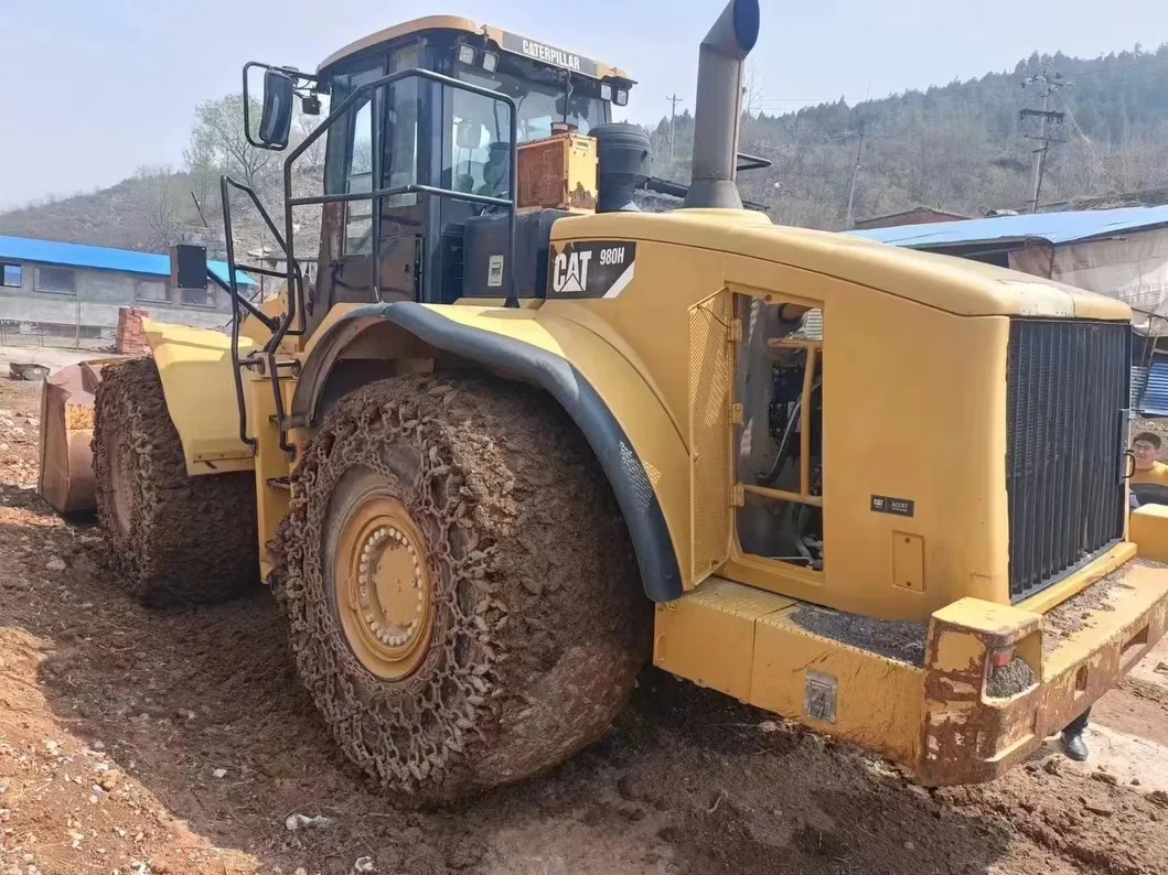 Good Quality Used Caterpillar 980h Wheel Loaders Cat980h 980 Models Made Japan Loader Hot Sale