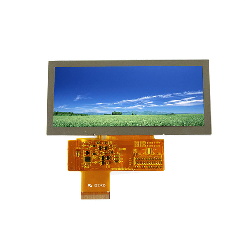 4.6 inch bar type TFT display module 800*320 dots 24BIT RGB interface 520c/d driving IC ILI6126C & ILI5960D