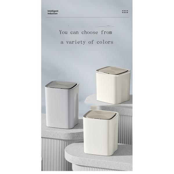 Intelligent Induction Garbage Can Household Bedroom Large Capacity Kitchen Automatic Intelligent Induction Garbage Can