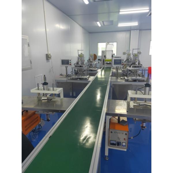 Fast 3 Layer Face Mask Machine / Automated Surgical Face Mask Machine