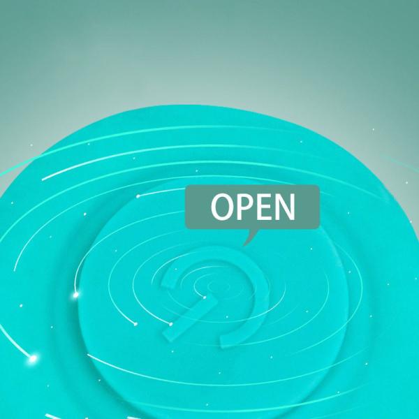 Clip On LED Flashing Dog Tag Silicone Light Up Dog Collar Tag Green