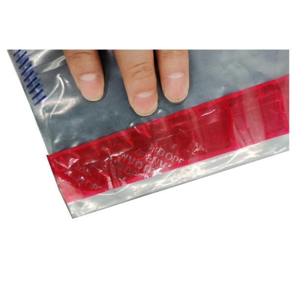 75micron Tamper Evident Security Envelopes Anti Counterfeit Partial transfer