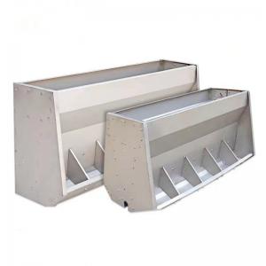 Buy cheap SUS 201 Stainless Steel Feed Trough For Weaning Pig Hog 6 Holes product