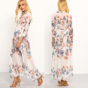 Buy cheap 2018 New Style Chiffon Bohemian Long Dress product