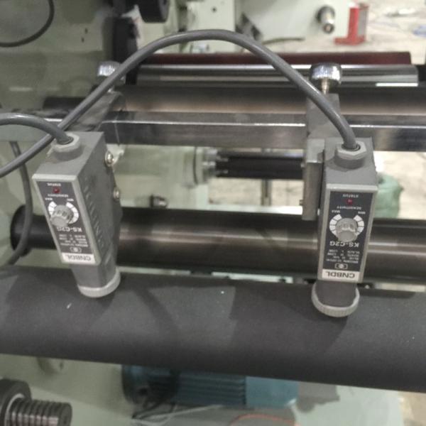 Paper Label Die Cutting Automatic Slitting Machine With Ultrasonic Web Guide 350mm