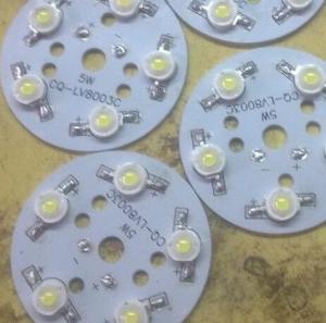 Buy cheap Aluminium LED Pcb Assembly Led Lamp Assembly Immersion Silver product