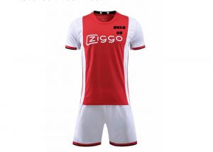 China New fashion breathable dri fit sublimation custom design soccer jersey football uniform set on sale