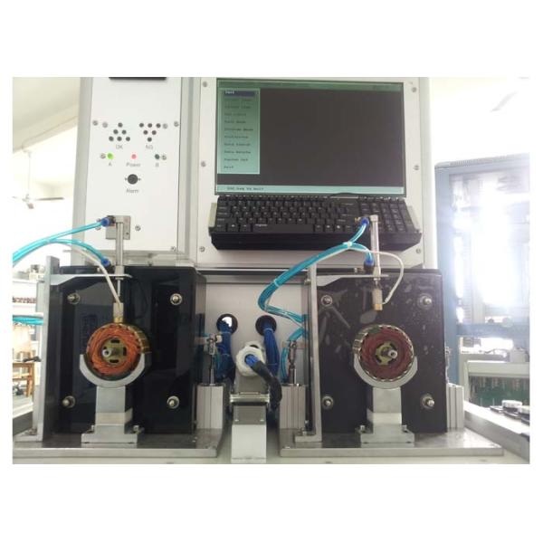 Armature Motor Testing Equipment For Electrical strength , Double Working Station