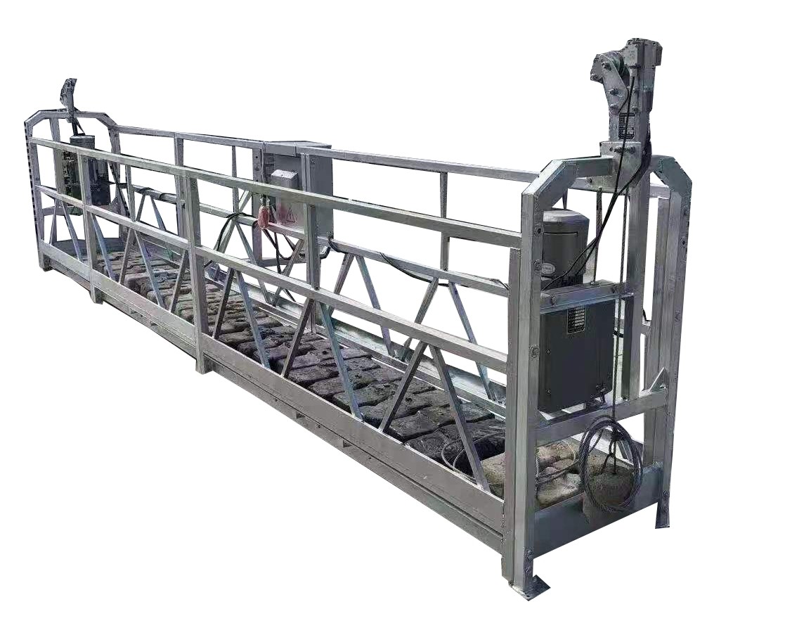 630kg Temporary Suspended Platform Building Facade Cleaning Cradle System