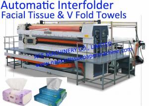Buy cheap Fully Automatic Facial Tissue Paper Making Machine With Logsaw Machine product