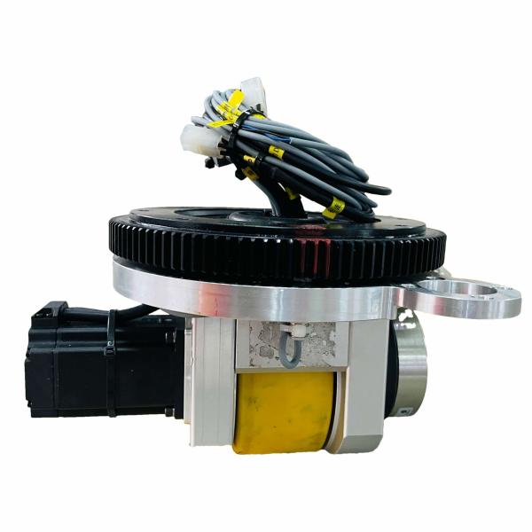 DC48V 500kg Agv / Forklift Drive Wheel , Storehouse Material Handling Robot Motor Wheel