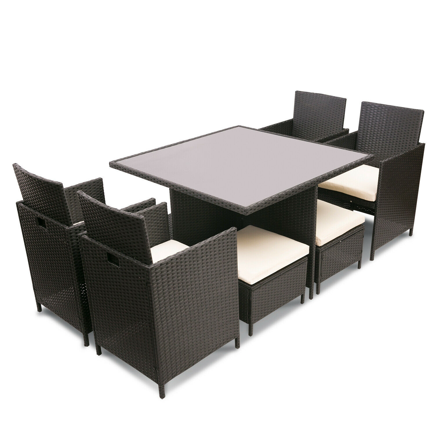 Buy cheap L42cm Ottoman Rattan Table And Chairs product