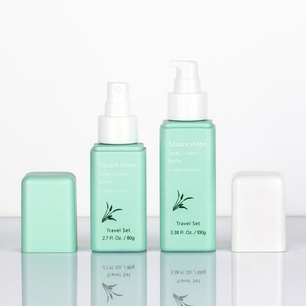 Frosted Luxury Cosmetic Bottle Set 100ml 120ml 160ml OEM Acceptable