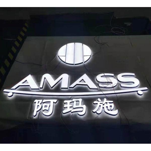 3d Lighting Acrylic Mini Led Channel Letter Sign 3D Open For Shop Mini Led Acrylic 3d Backlit Letter LED Sign
