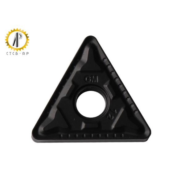 CVD Coated TNMG2204 Tungsten Carbide Inserts , External Turning Carbide Cutting