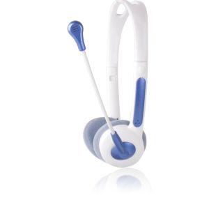 108dB 3.5mm Plug Personal Wired Gaming Headphone With Microphone Headband