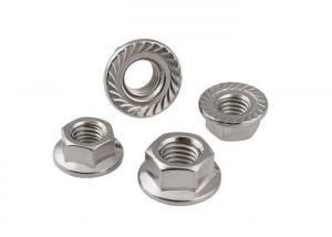 Buy cheap FN Stainless Steel Flange Nut 3/8-16 HDG Flange Nut Bolt product