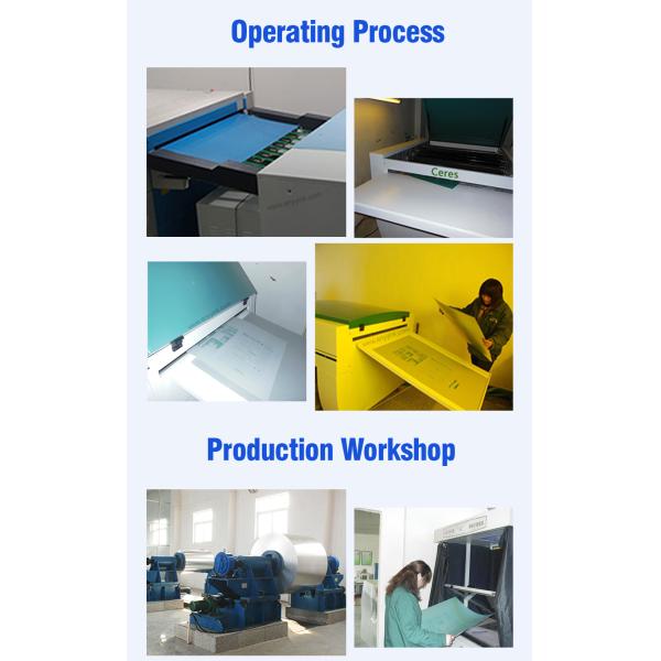 High Printability Blue Color Ctcp Plate 0.15 And 0.3mm Thickness