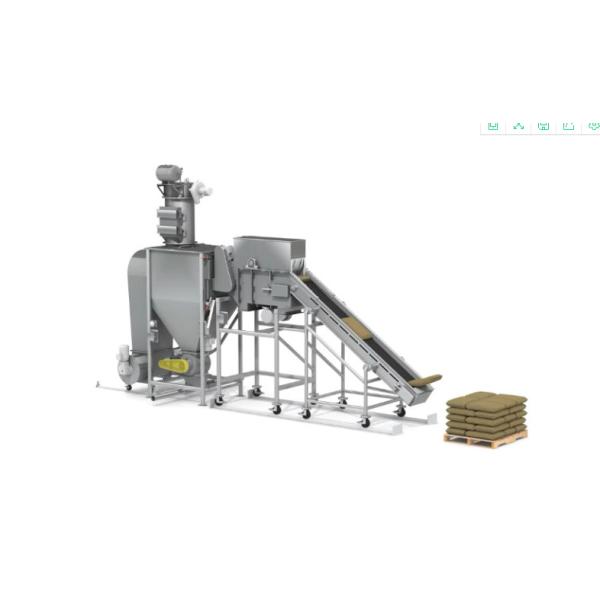 Cement Bag Slitting Machine System Automatic Big Bag Unloading Machine