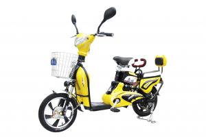 Buy cheap 350W 6 T Adult Electric Bike with Pedals / Intelligent Electric Powered Bicycle product