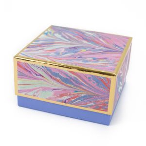Buy cheap Pastel Marbled 7x7 Medium Square Gift Box , Rigid Paper Box product