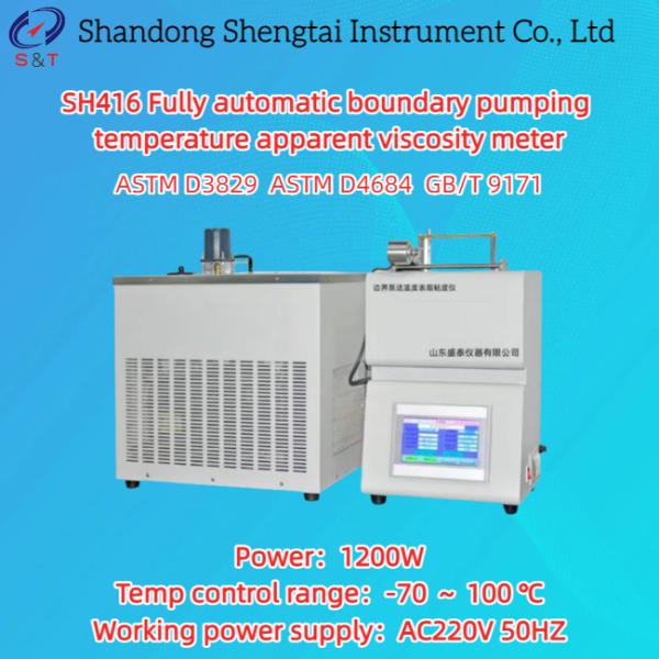 Buy cheap SH416 Automatic Engine Oil Viscosity Tester ASTM D3829 D4684 product