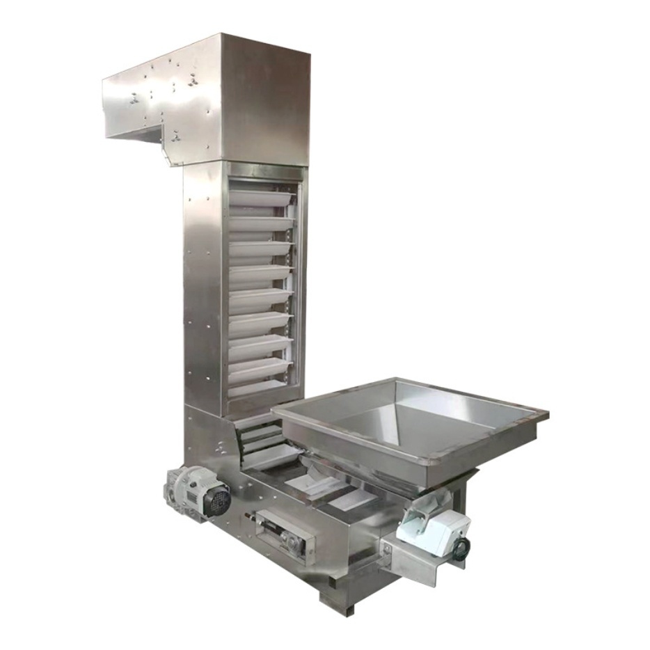 Stainless Steel Production High Efficiency Plastic Granule Bucket Elevator Conveyor