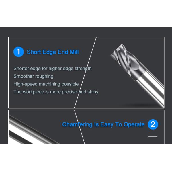 Carbide Tungsten Steel Milling Cutter 3 Flute Aluminum CNC Machining Milling Tools