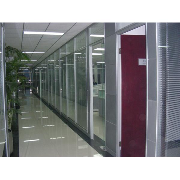 Movable Glass Partition For Office, 12mm tempered Clear glass