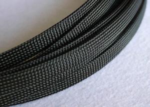 Buy cheap Polyester High Temp Braided Sleeving Good Flame Retardancy For Protecting Wire product
