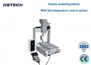 Buy cheap 5 Axis Automatic Soldering Double Working Station Teach Pendant Programming product